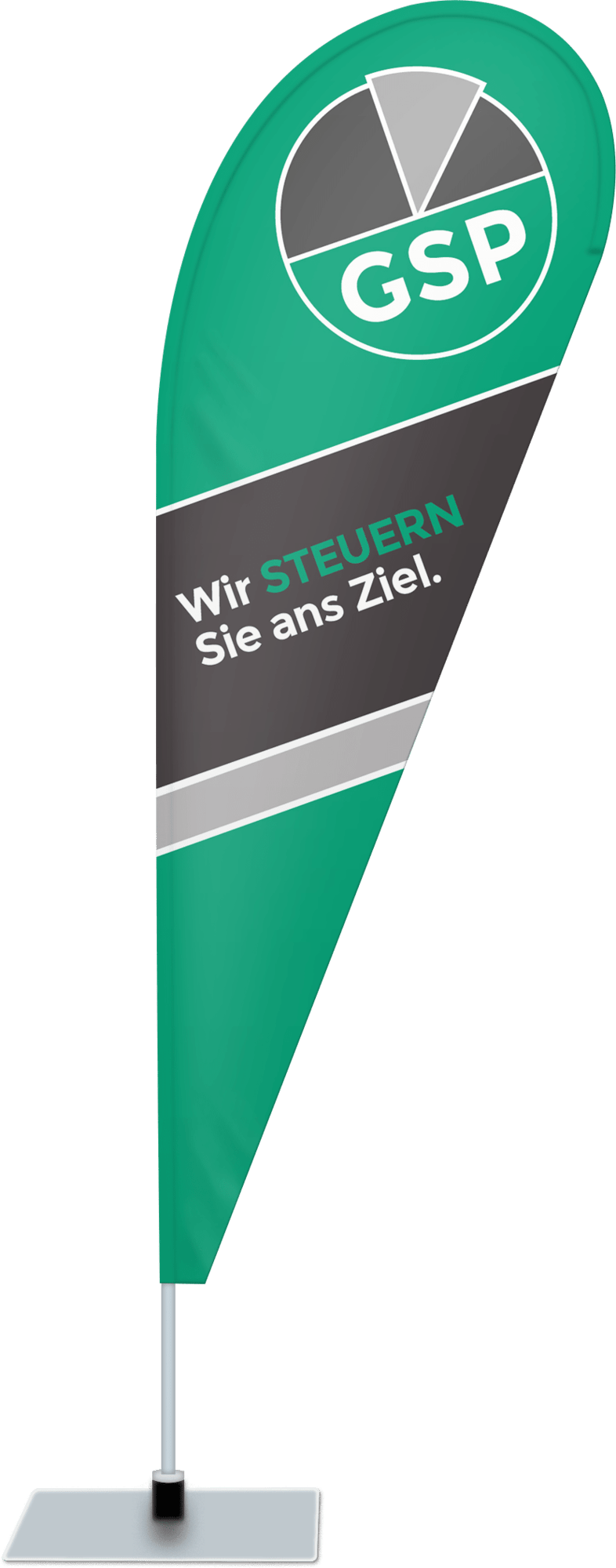 Beachflag für  GSP Steuerberatungsgesellschaft Magdeburg GmbH 