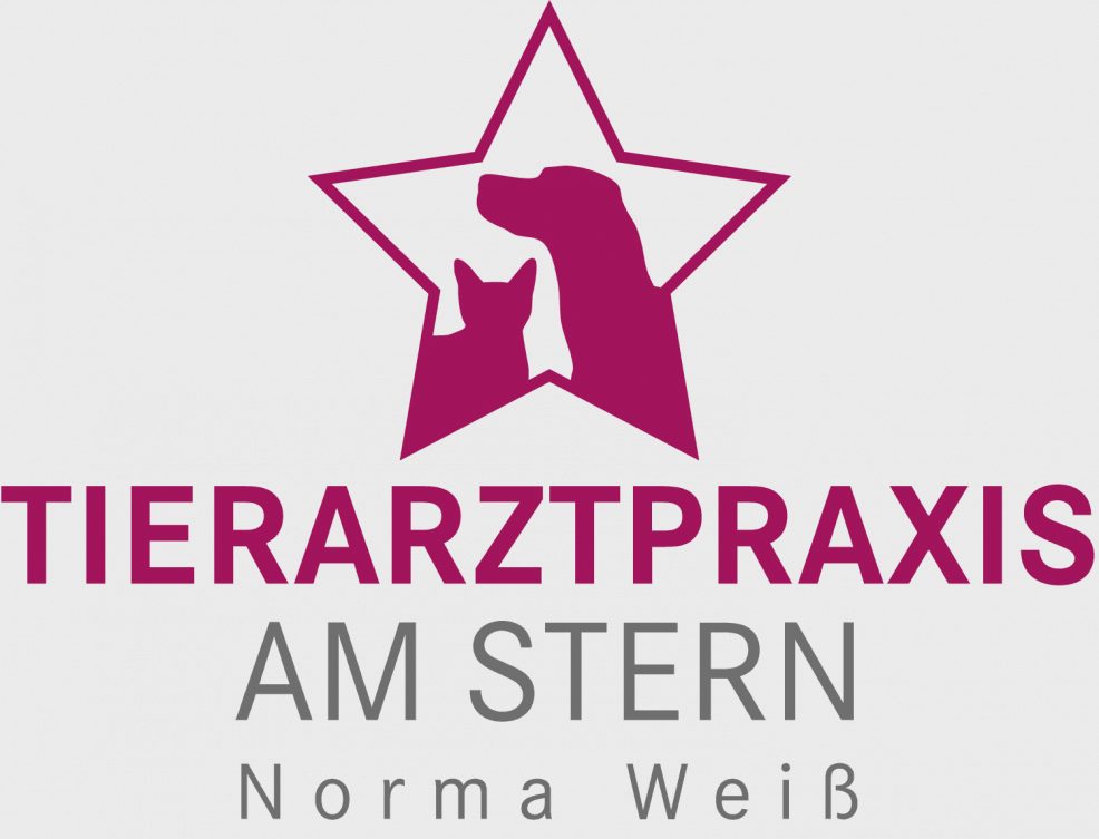 Logoentwicklung für  Tierarztpraxis am Stern, Norma Weiß 