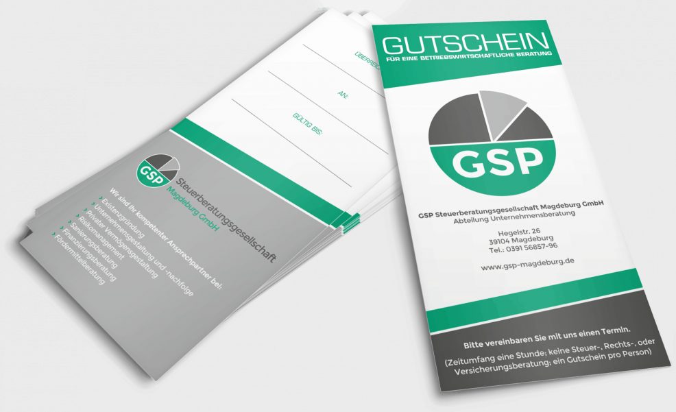 Gutschein für  GSP Steuerberatungsgesellschaft Magdeburg GmbH 