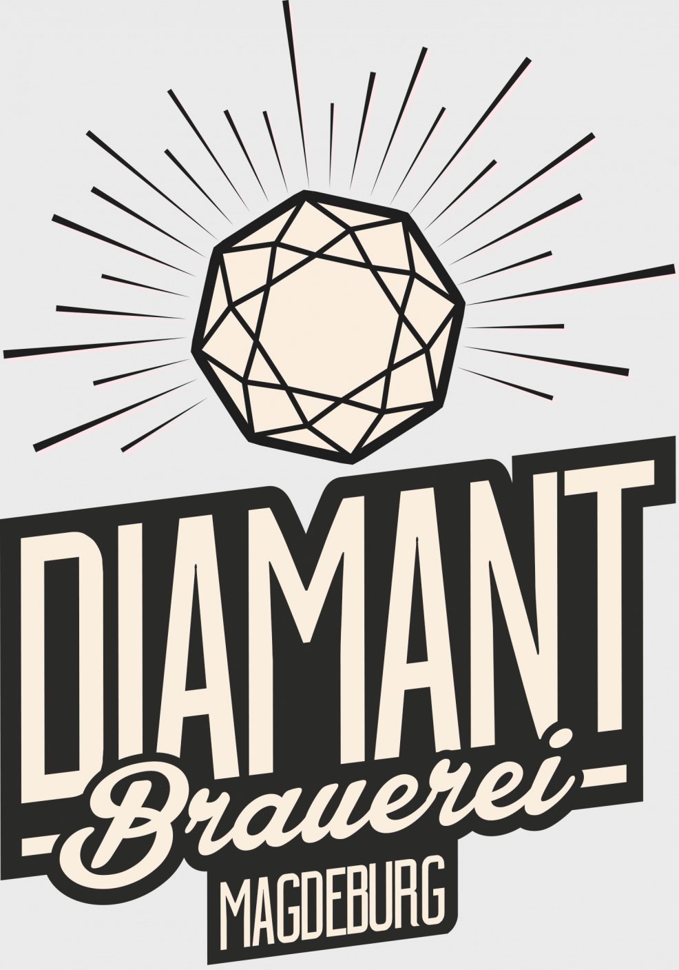 Logoentwicklung für  Privatbrauerei Diamant Magdeburg GmbH 