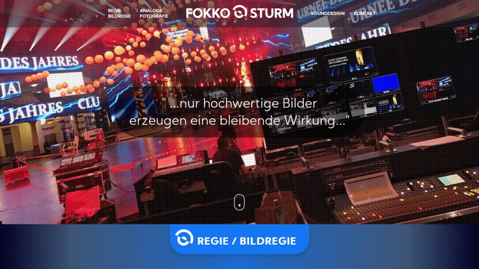 Website für  Fokko Sturm 
